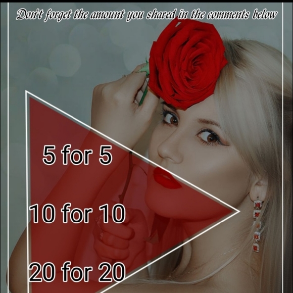 After you share put the amount in the comments - Picture 1 of 1